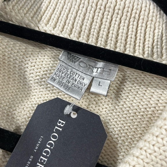 Worth Pearl Snap-Front Collared Cardigan - Picture 8 of 8